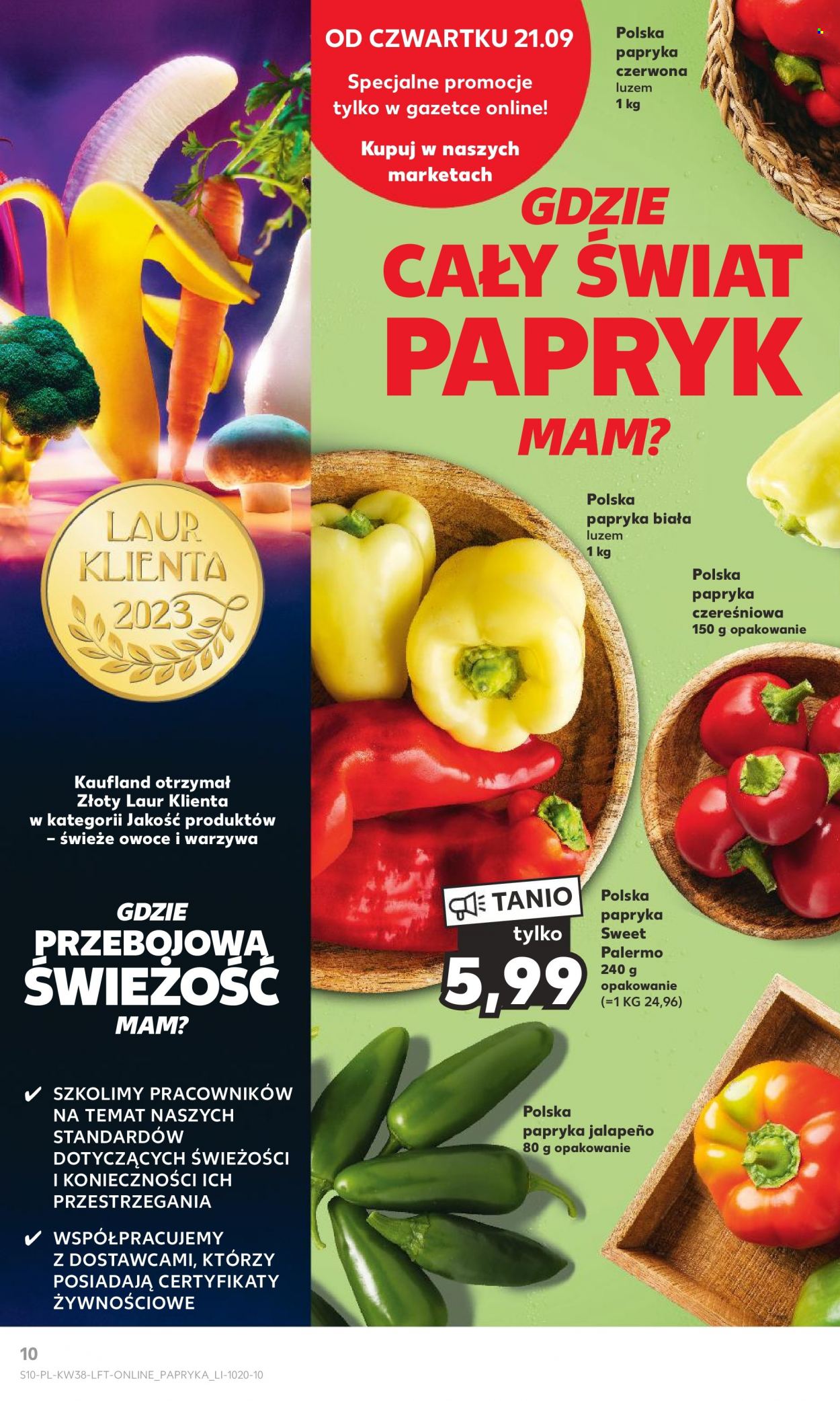 Gazetka Kaufland - 21.09.2023 - 27.09.2023. Strona 10