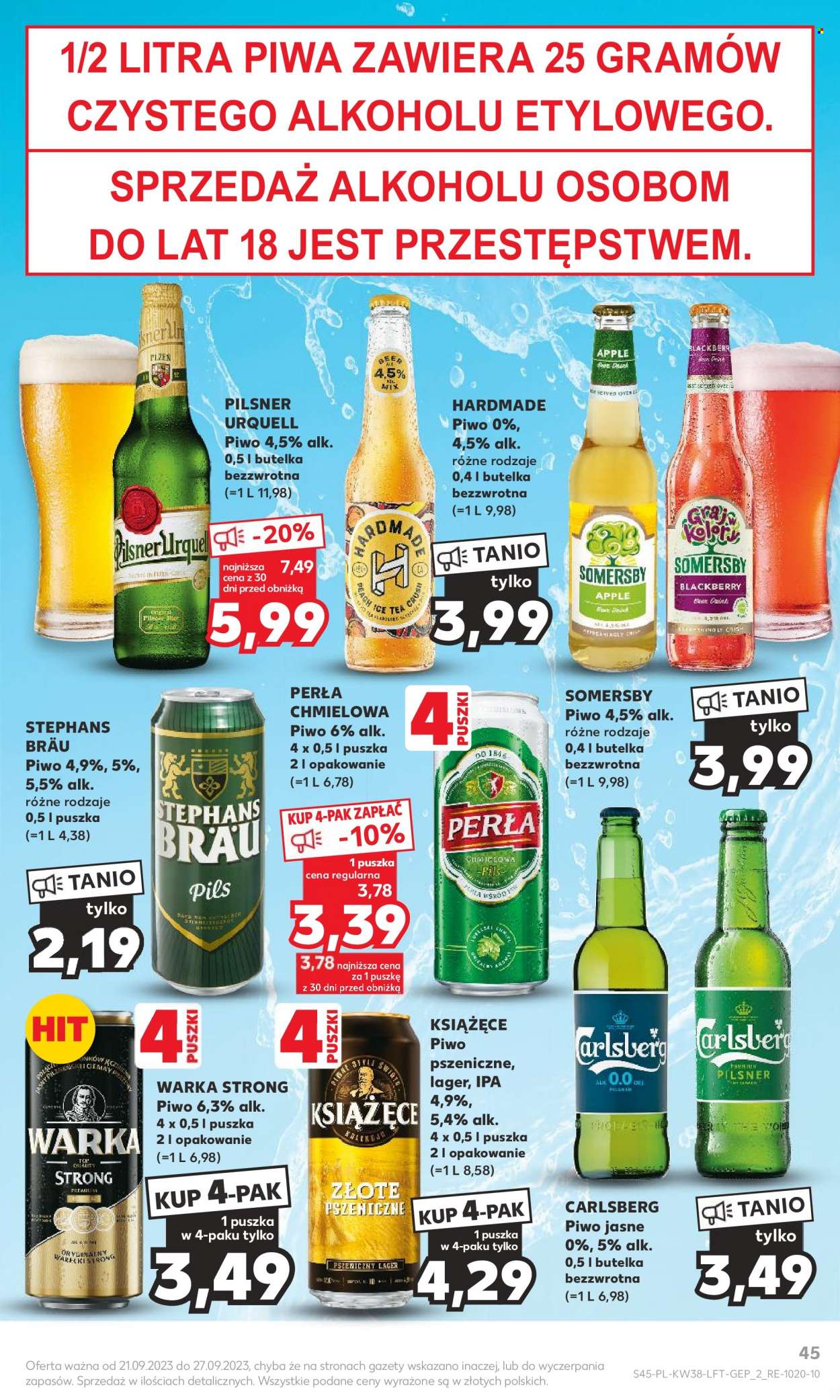 Gazetka Kaufland - 21.09.2023 - 27.09.2023. Strona 45