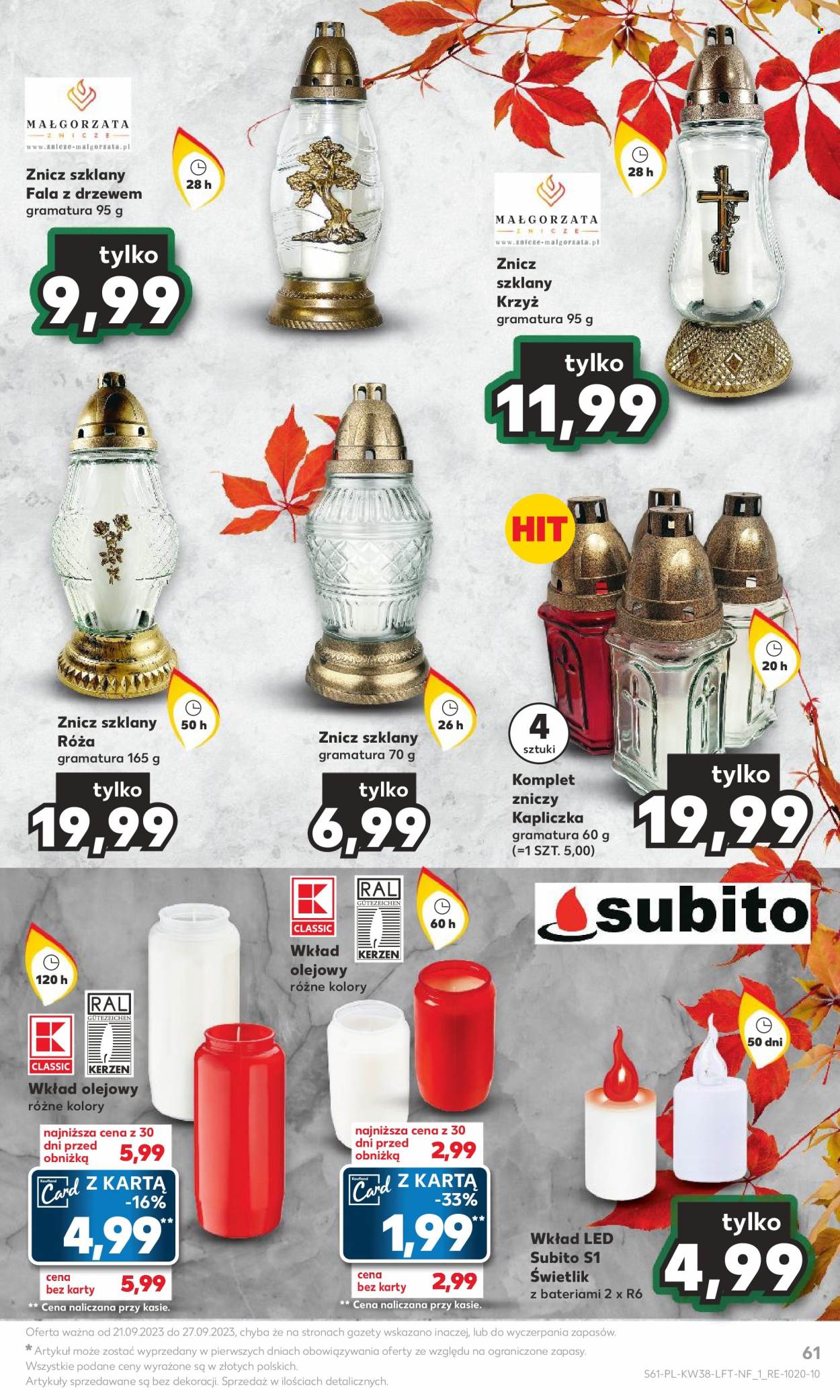 Gazetka Kaufland - 21.09.2023 - 27.09.2023. Strona 61