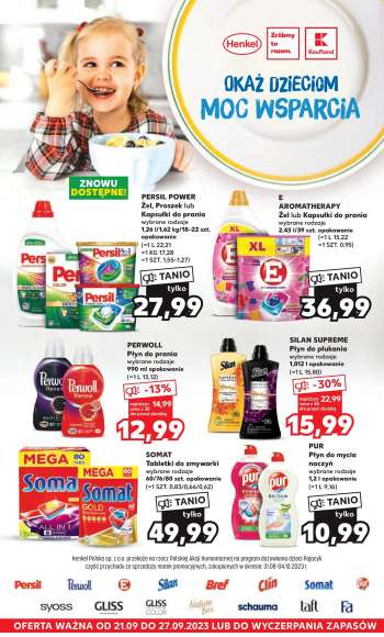 Gazetka Kaufland - 21.09.2023 - 27.09.2023.