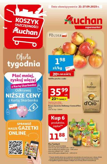 Gazetka Auchan - 21.09.2023 - 27.09.2023.