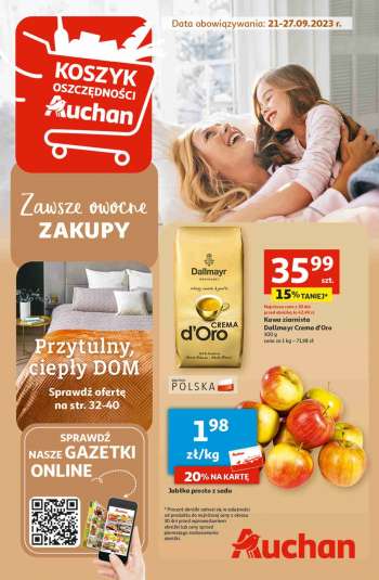 Gazetka Auchan - 21.09.2023 - 27.09.2023.