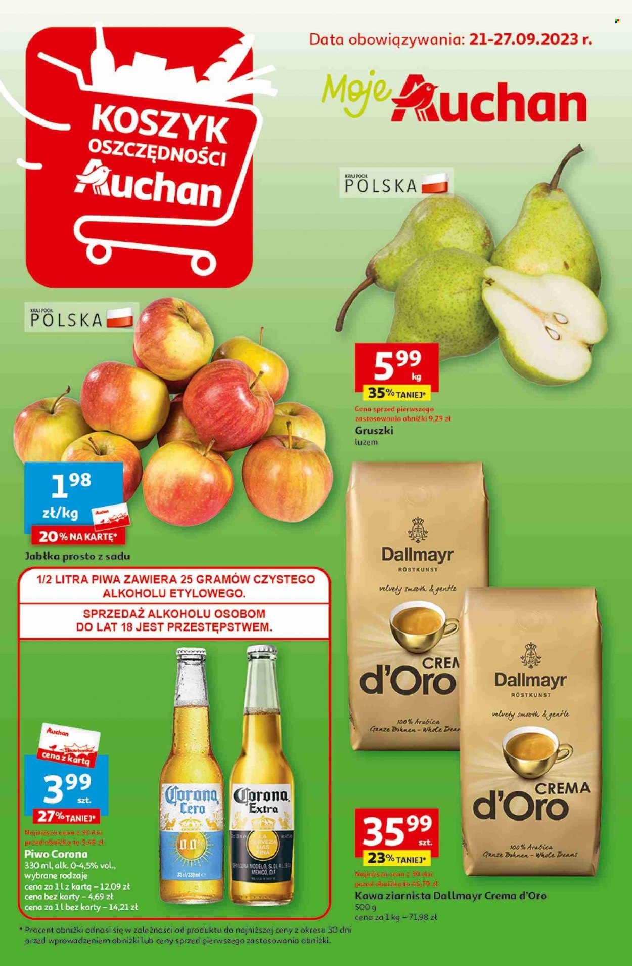 Gazetka Auchan - 21.09.2023 - 27.09.2023. Strona 1