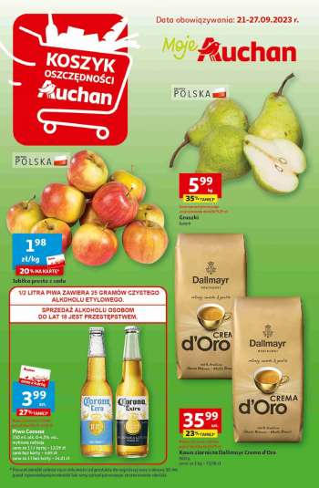 Gazetka Auchan - 21.09.2023 - 27.09.2023.