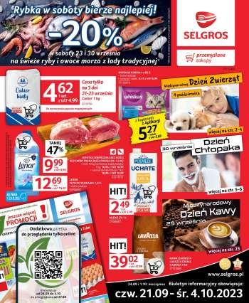 Gazetka Selgros - 21.09.2023 - 4.10.2023.