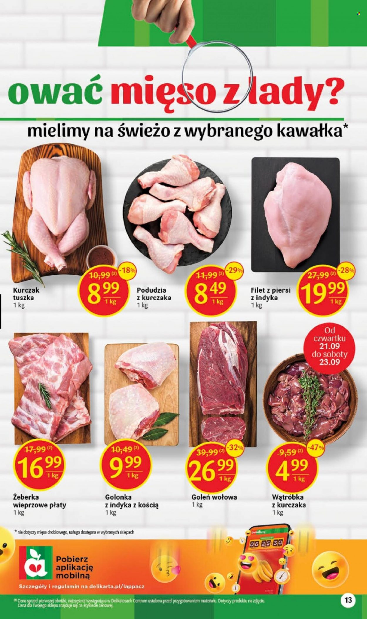 Gazetka Delikatesy Centrum - 21.09.2023 - 27.09.2023. Strona 13