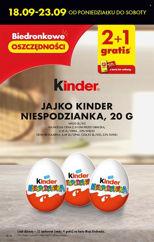 Gazetka Biedronka - 21.09.2023 - 27.09.2023. Strona 14