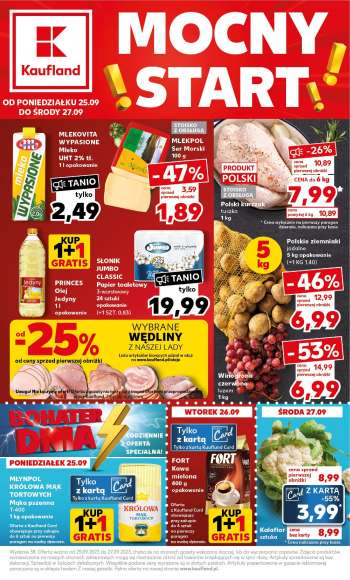 Gazetka Kaufland - 25.09.2023 - 27.09.2023.