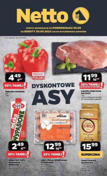 Gazetka Netto - 25.09.2023 - 30.09.2023.
