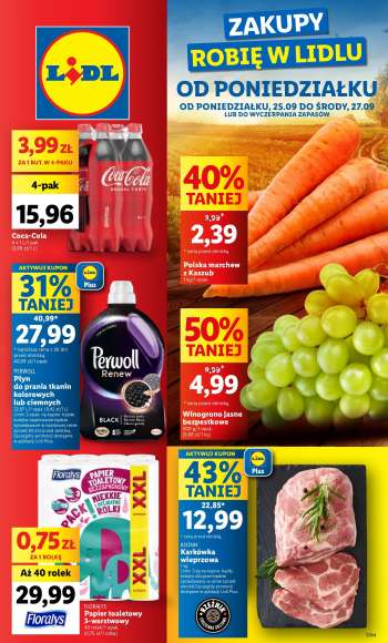 Gazetka Lidl - 25.09.2023 - 27.09.2023.