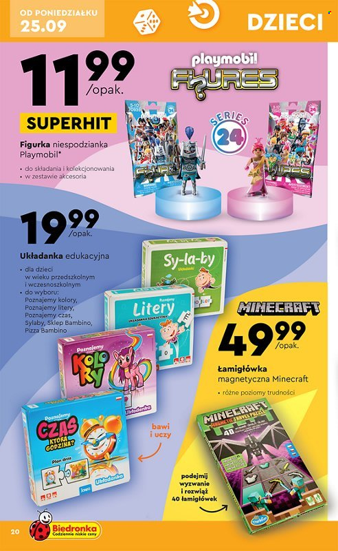 Gazetka Biedronka - 25.09.2023 - 8.10.2023. Strona 20