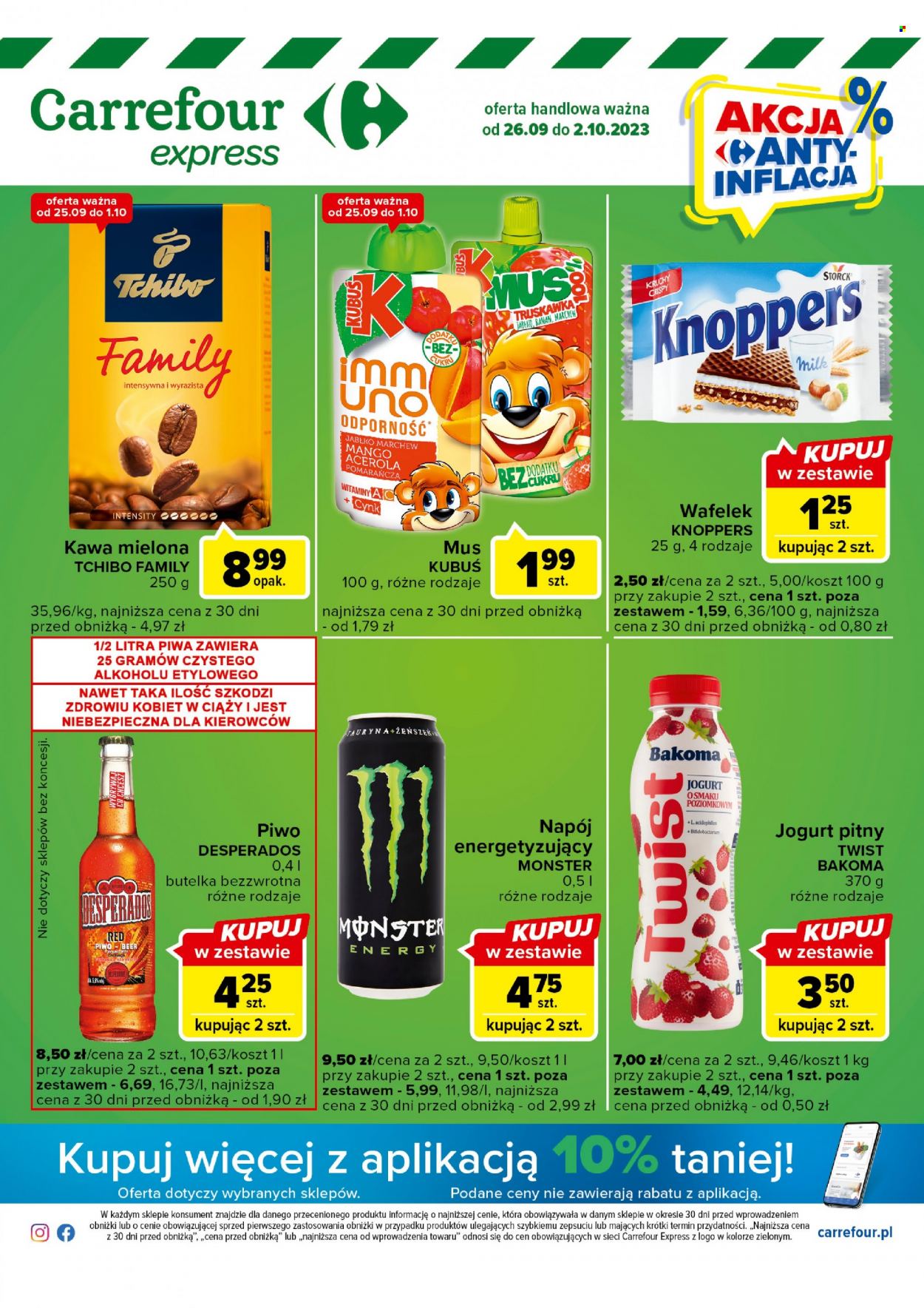 Gazetka Carrefour - 26.09.2023 - 2.10.2023. Strona 1