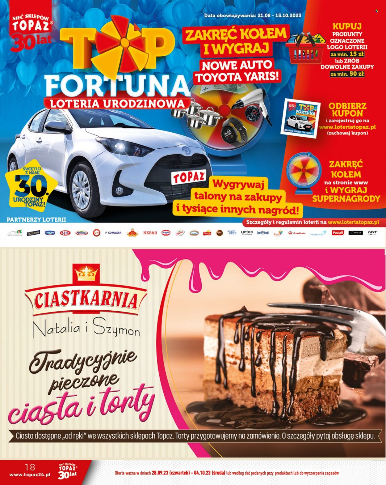 Gazetka Topaz - 28.09.2023 - 4.10.2023. Strona 18