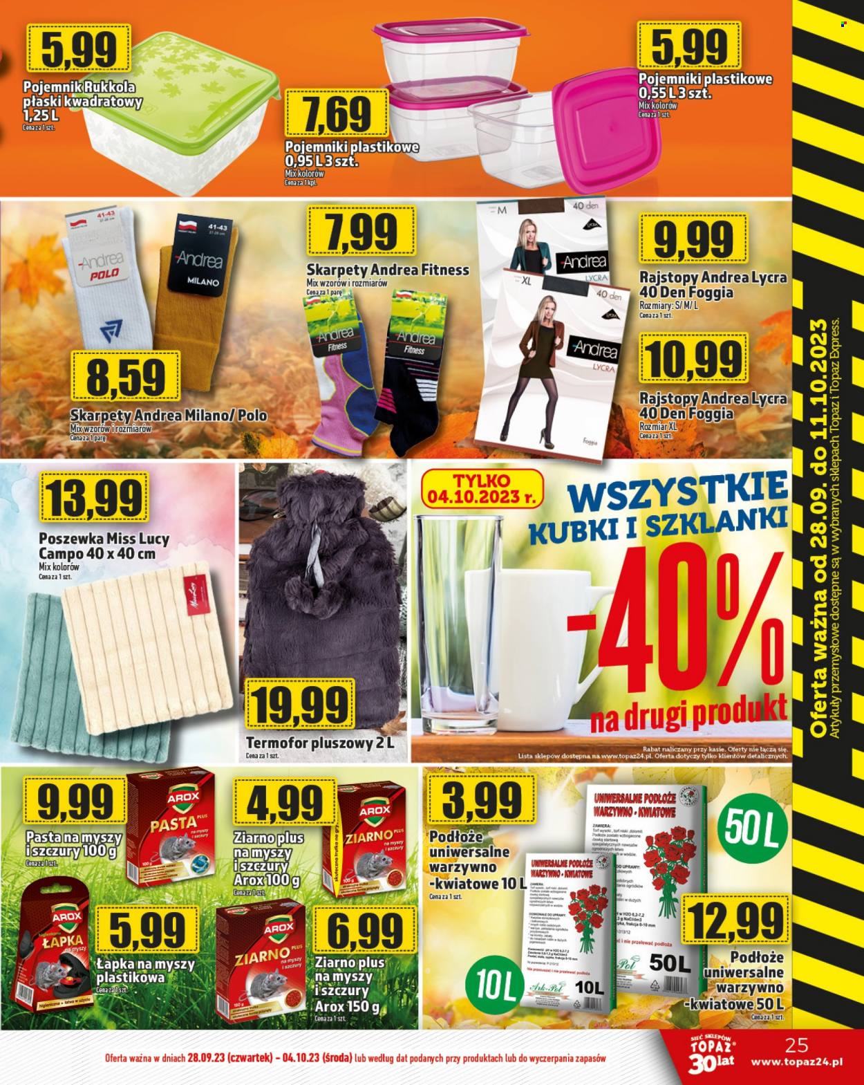 Gazetka Topaz - 28.09.2023 - 4.10.2023. Strona 25