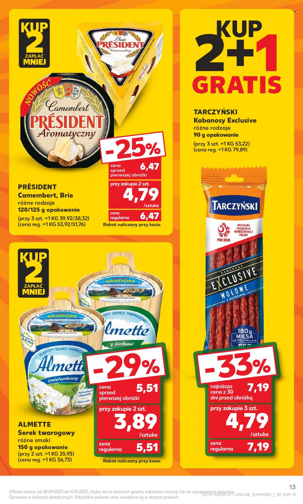 Gazetka Kaufland - 28.09.2023 - 4.10.2023. Strona 13