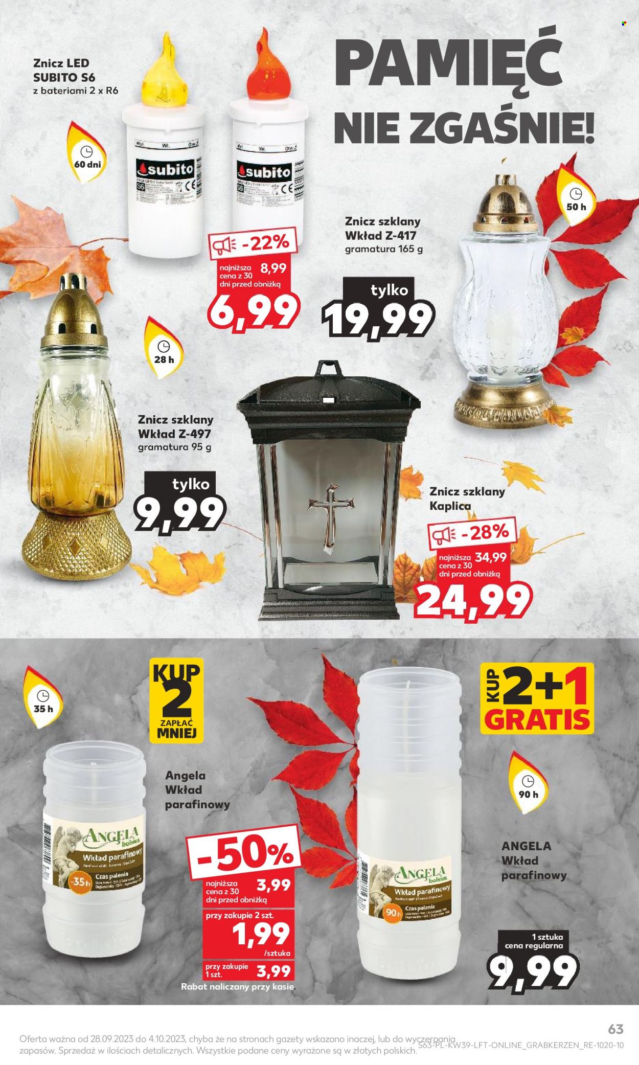Gazetka Kaufland - 28.09.2023 - 4.10.2023. Strona 63