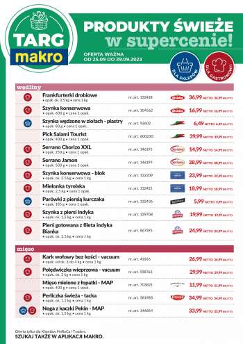 Gazetka Makro - 25.09.2023 - 29.09.2023.