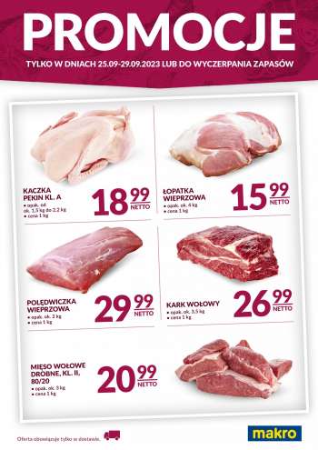 Gazetka Makro - 25.09.2023 - 29.09.2023.