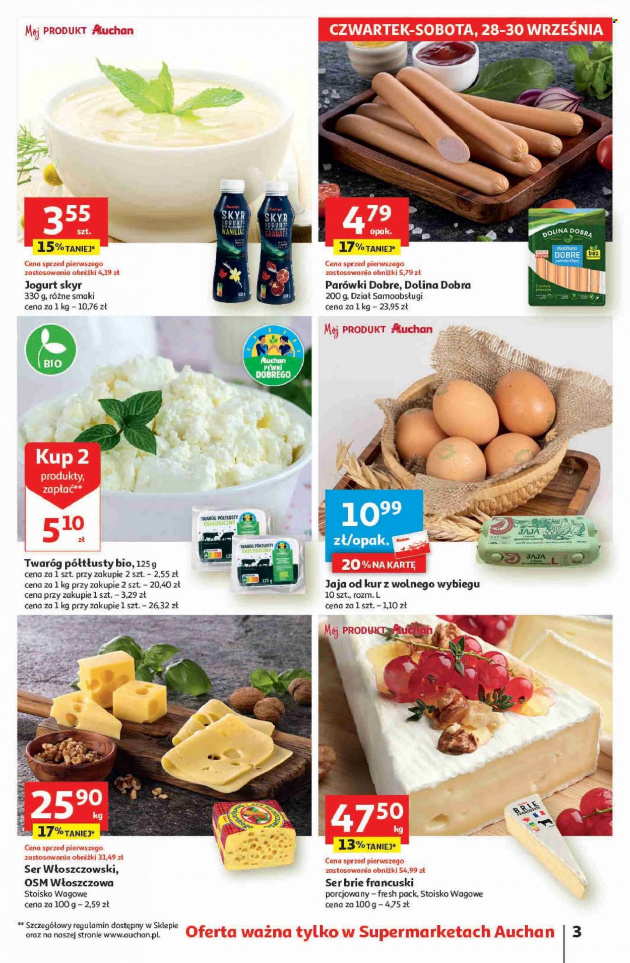 Gazetka Auchan - 28.09.2023 - 4.10.2023. Strona 3