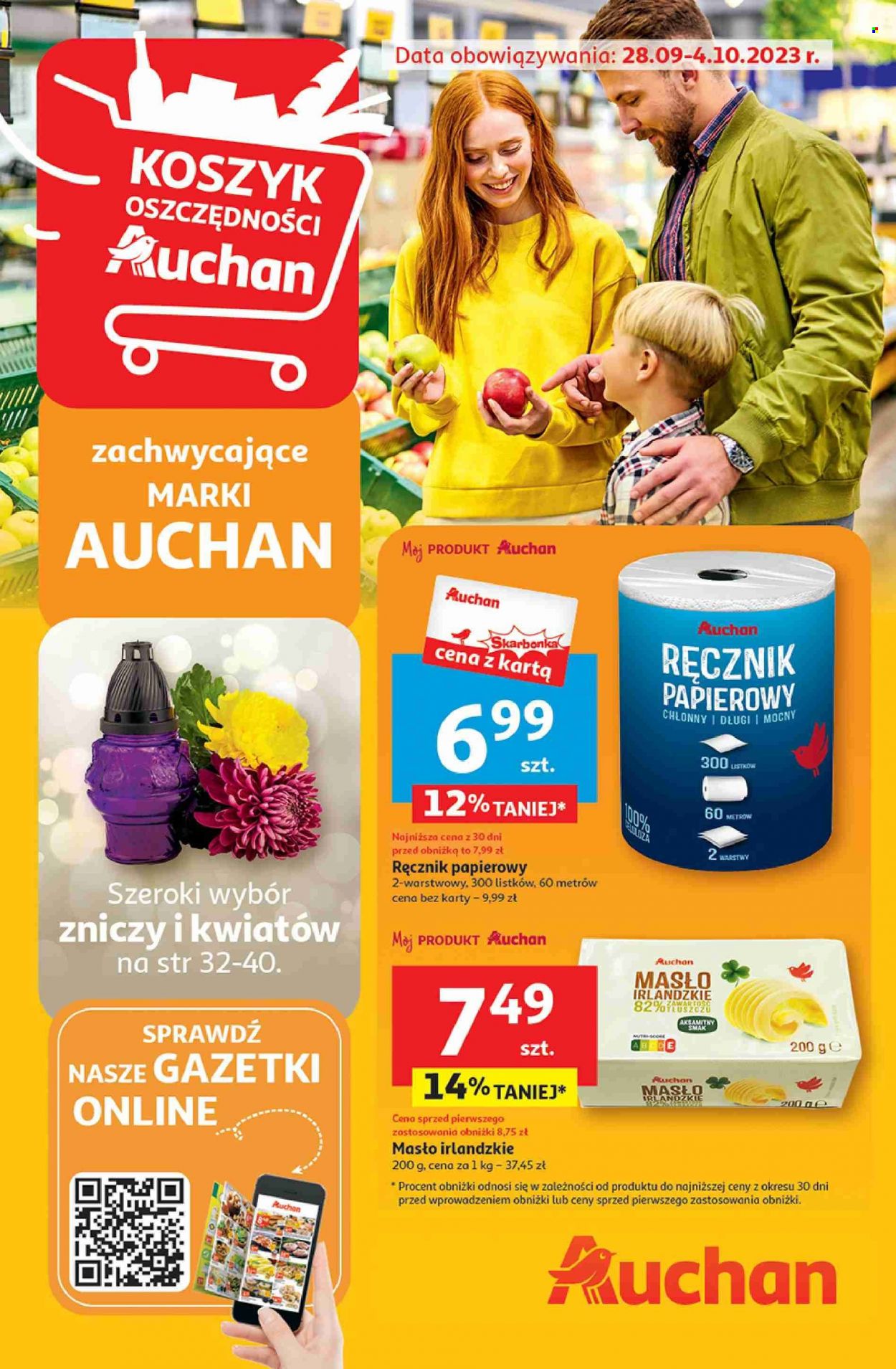 Gazetka Auchan - 28.09.2023 - 4.10.2023. Strona 1