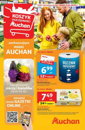 Gazetka Auchan - 28.09.2023 - 4.10.2023.