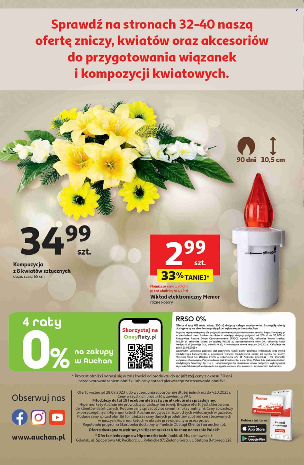 Gazetka Auchan - 28.09.2023 - 4.10.2023. Strona 40