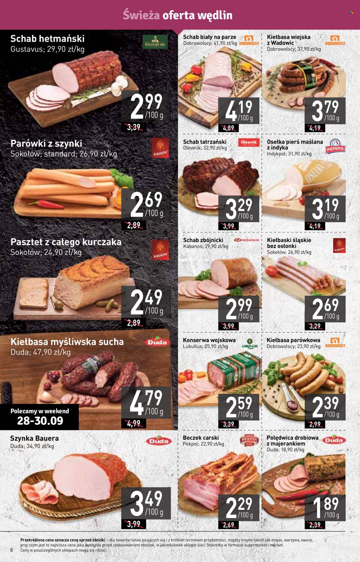 Gazetka Stokrotka Supermarket - 28.09.2023 - 4.10.2023. Strona 8