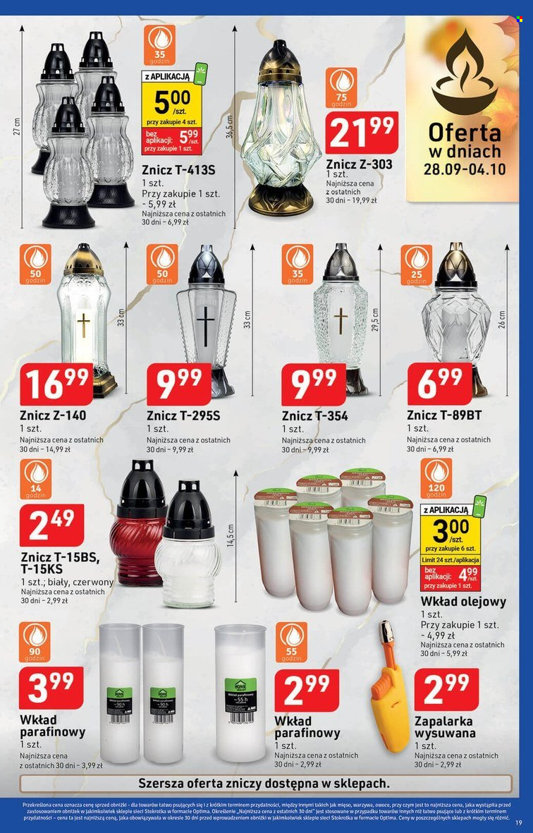 Gazetka Stokrotka Optima - 28.09.2023 - 4.10.2023. Strona 19