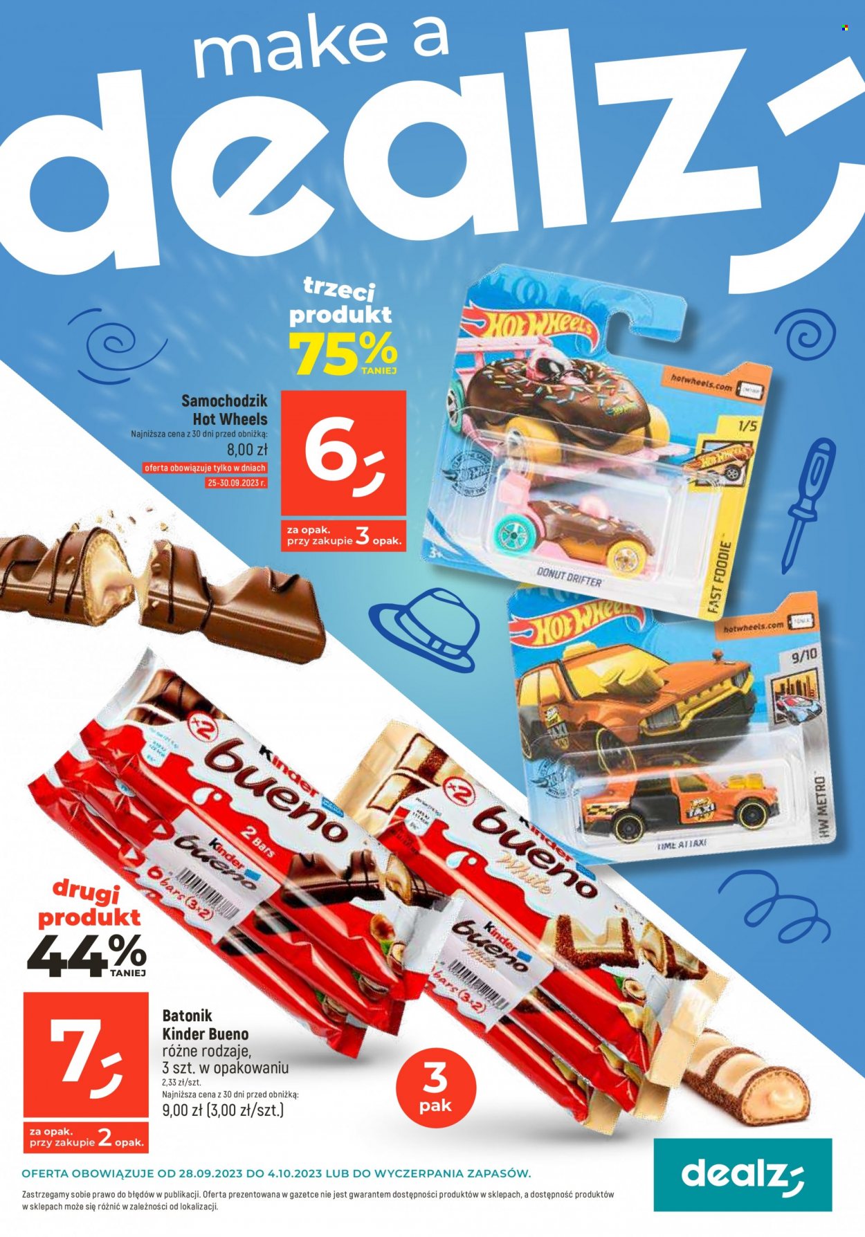 Gazetka Dealz - 28.09.2023 - 4.10.2023. Strona 1