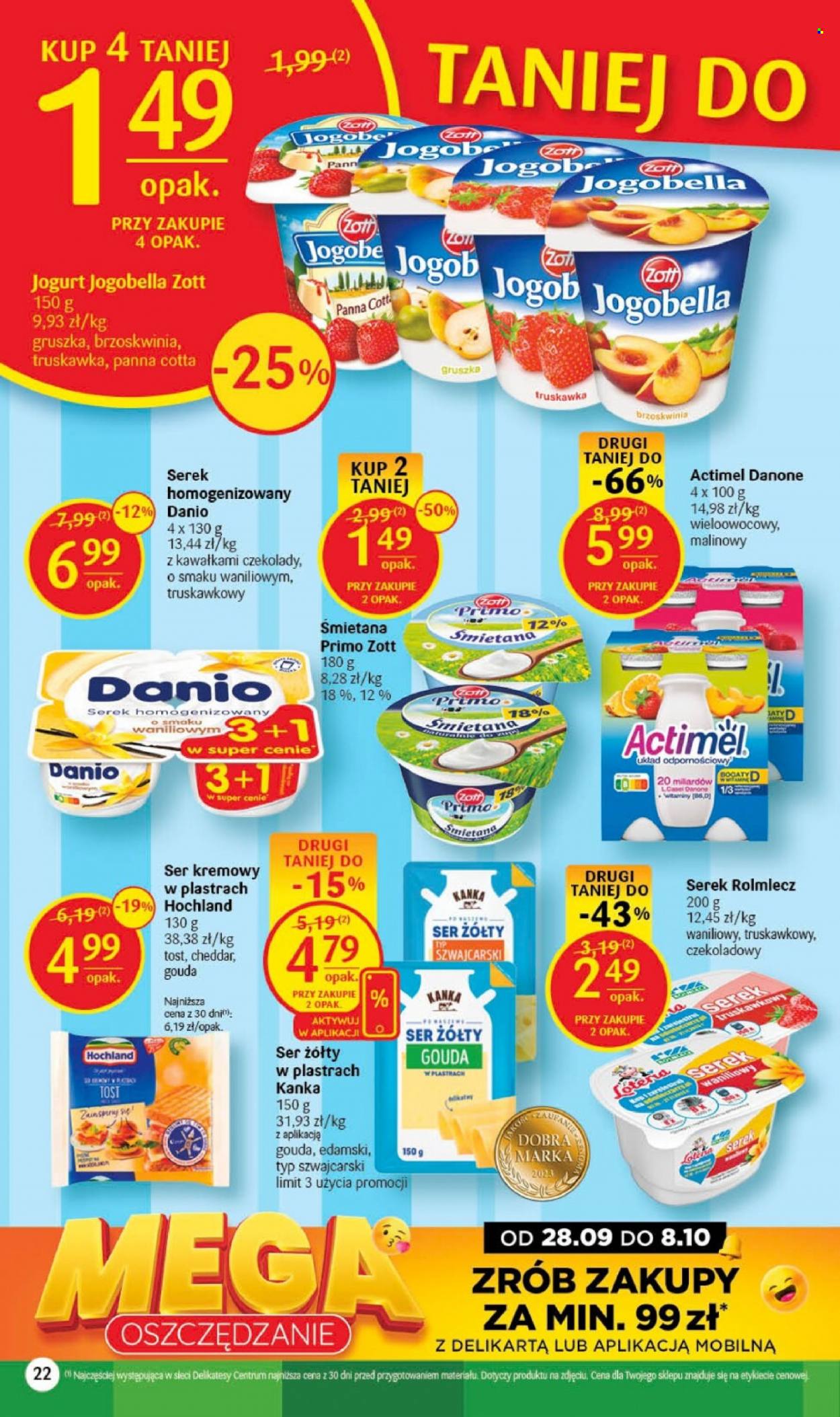Gazetka Delikatesy Centrum - 28.09.2023 - 4.10.2023. Strona 22