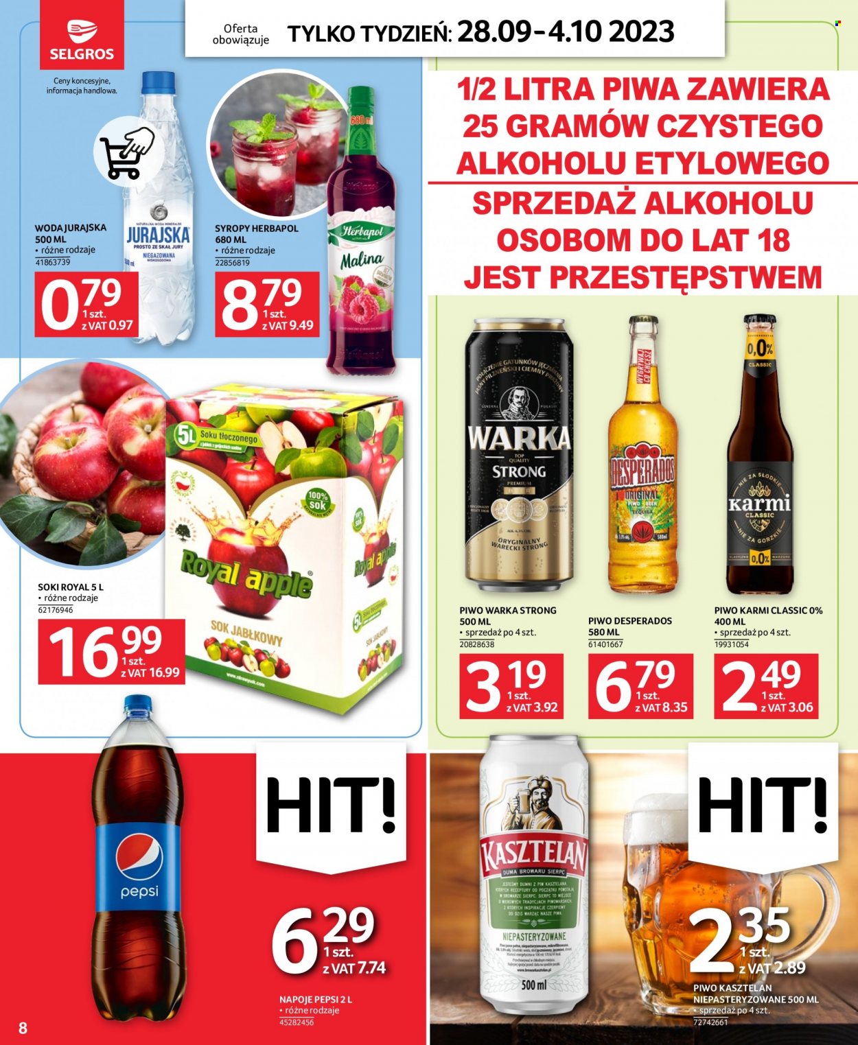 Gazetka Selgros - 28.09.2023 - 4.10.2023. Strona 8