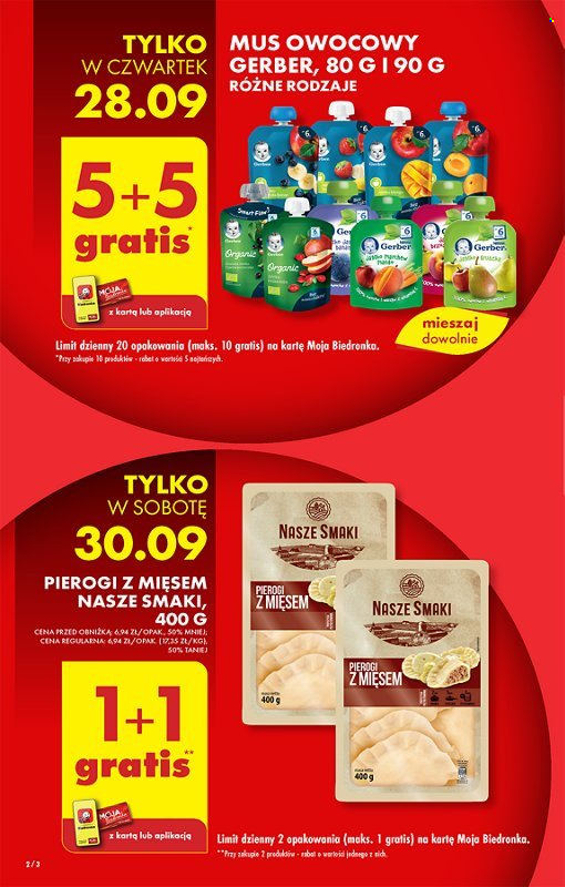 Gazetka Biedronka - 28.09.2023 - 4.10.2023. Strona 2