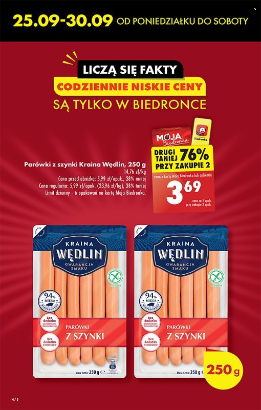 Gazetka Biedronka - 28.09.2023 - 4.10.2023. Strona 4
