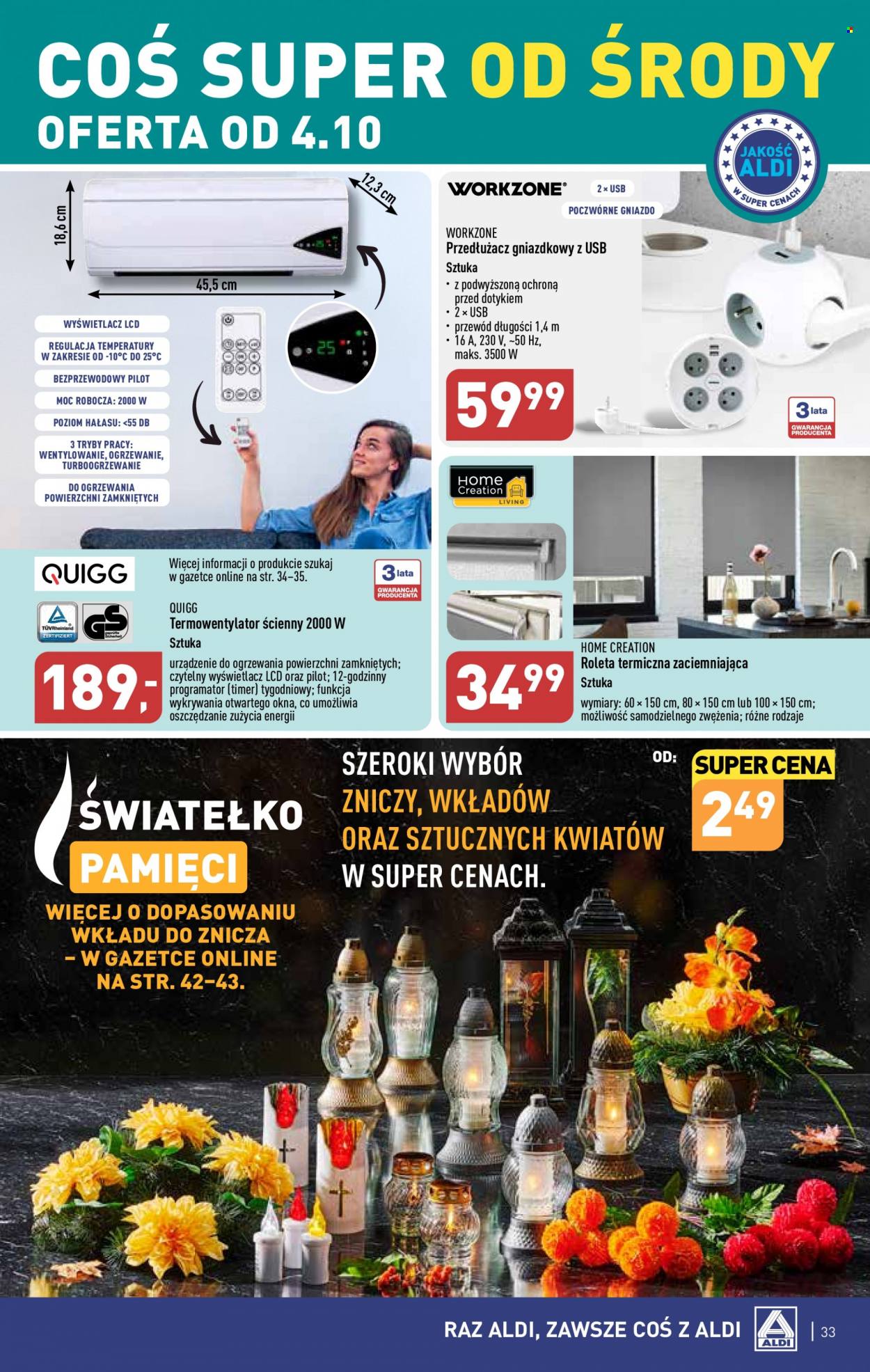 Gazetka ALDI - 2.10.2023 - 7.10.2023. Strona 33