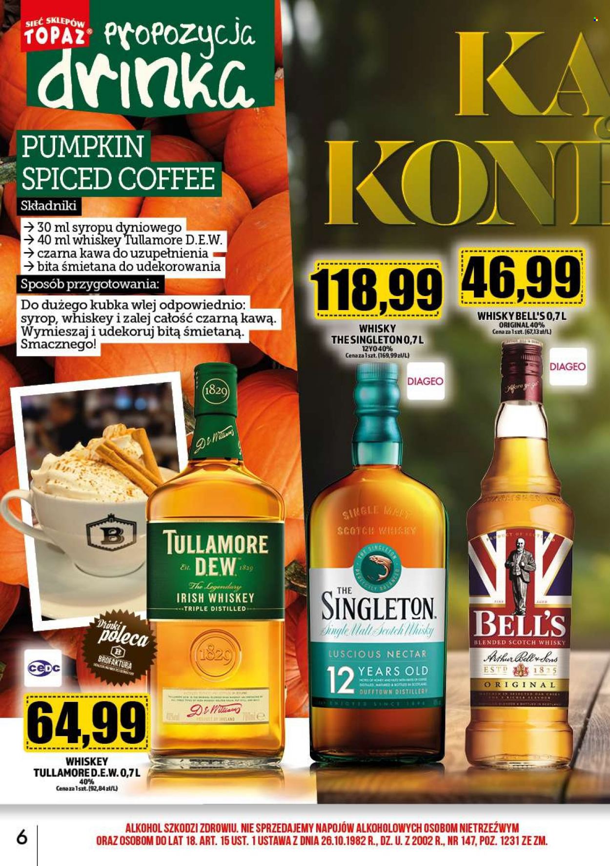 Gazetka Topaz - 1.10.2023 - 31.10.2023. Strona 6