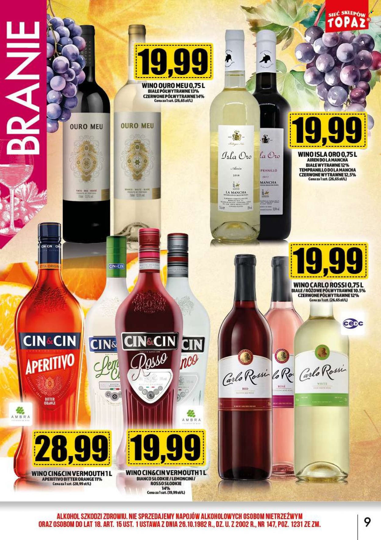 Gazetka Topaz - 1.10.2023 - 31.10.2023. Strona 9