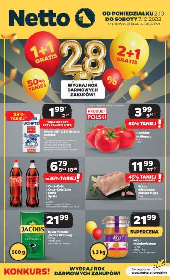 Gazetka Netto - 2.10.2023 - 7.10.2023.