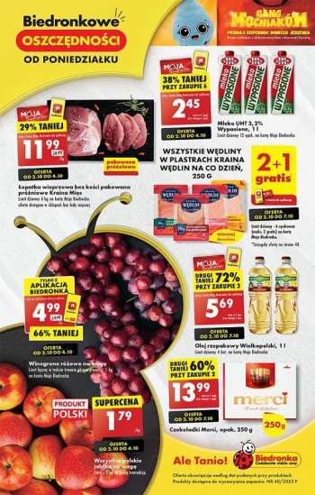 Gazetka Biedronka - 2.10.2023 - 7.10.2023.