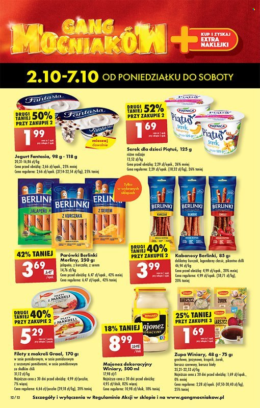 Gazetka Biedronka - 2.10.2023 - 7.10.2023. Strona 12