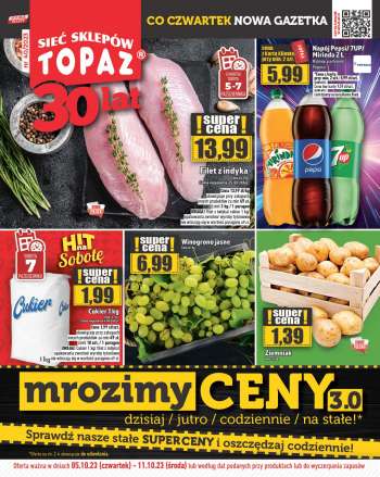 Gazetka Topaz - 5.10.2023 - 11.10.2023.