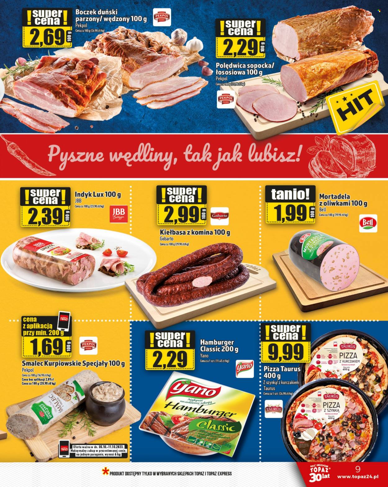 Gazetka Topaz - 5.10.2023 - 11.10.2023. Strona 9
