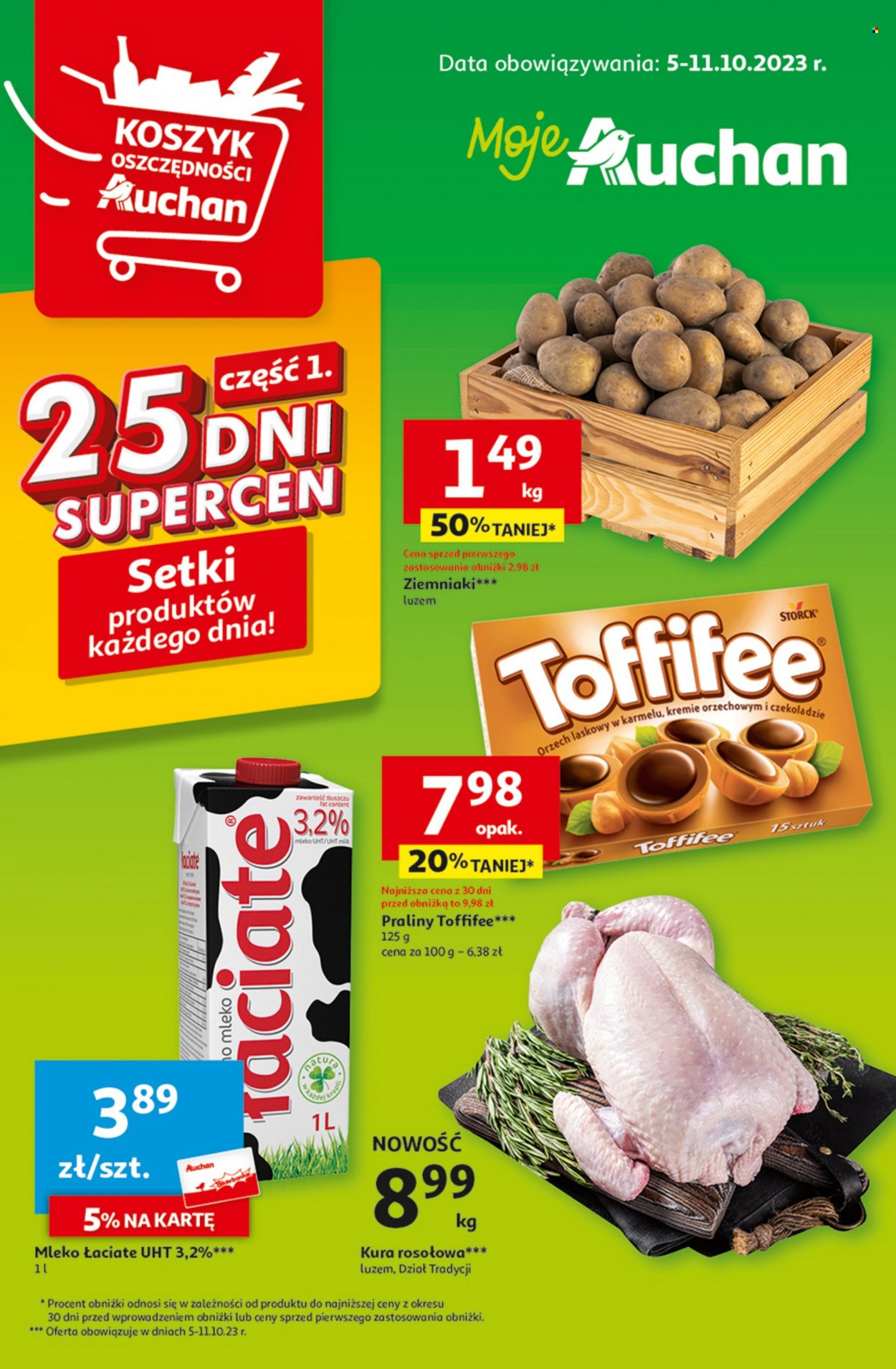 Gazetka Auchan - 5.10.2023 - 11.10.2023. Strona 1