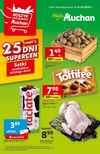 Gazetka Auchan - 5.10.2023 - 11.10.2023.