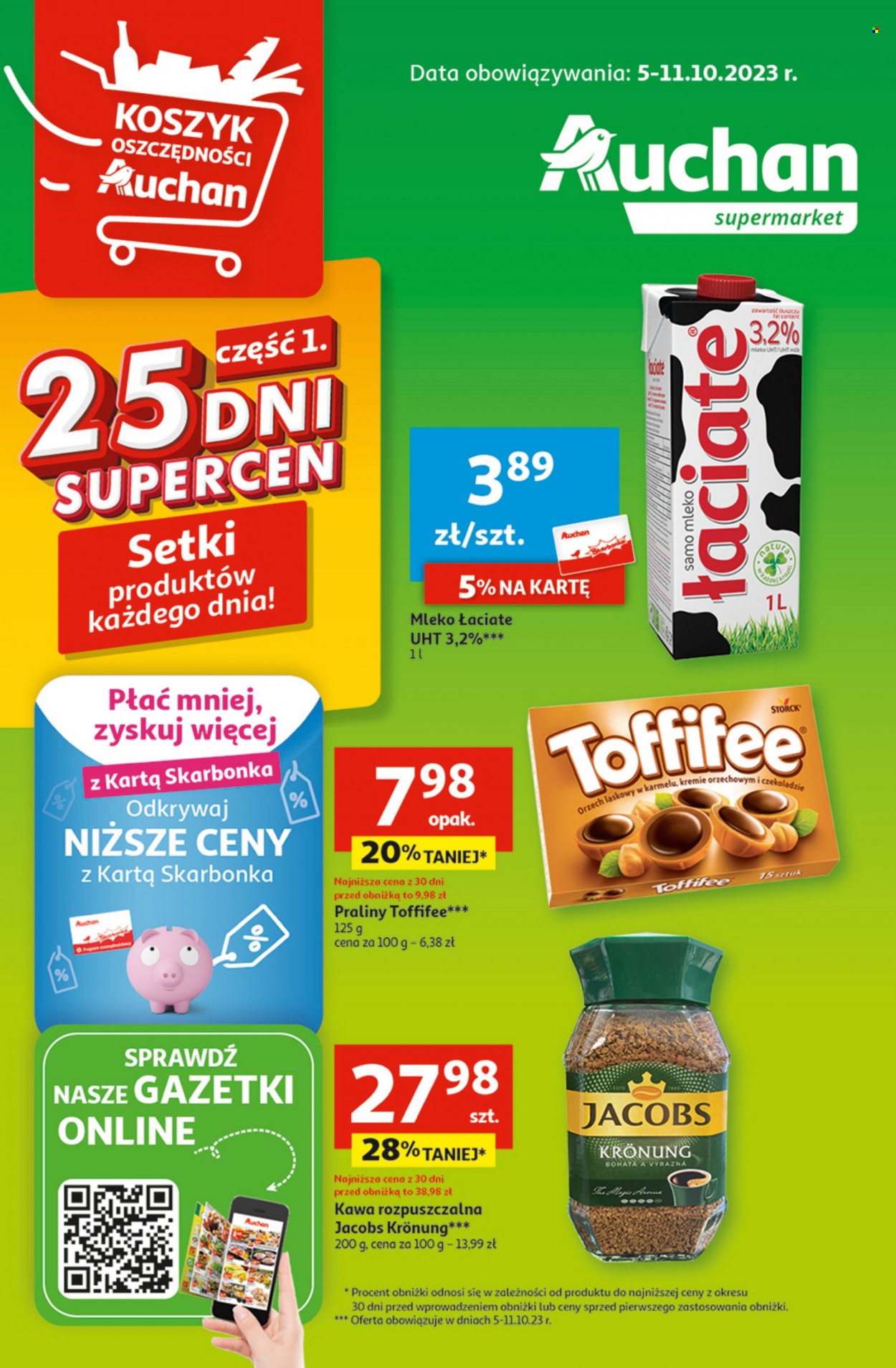Gazetka Auchan - 5.10.2023 - 11.10.2023. Strona 1