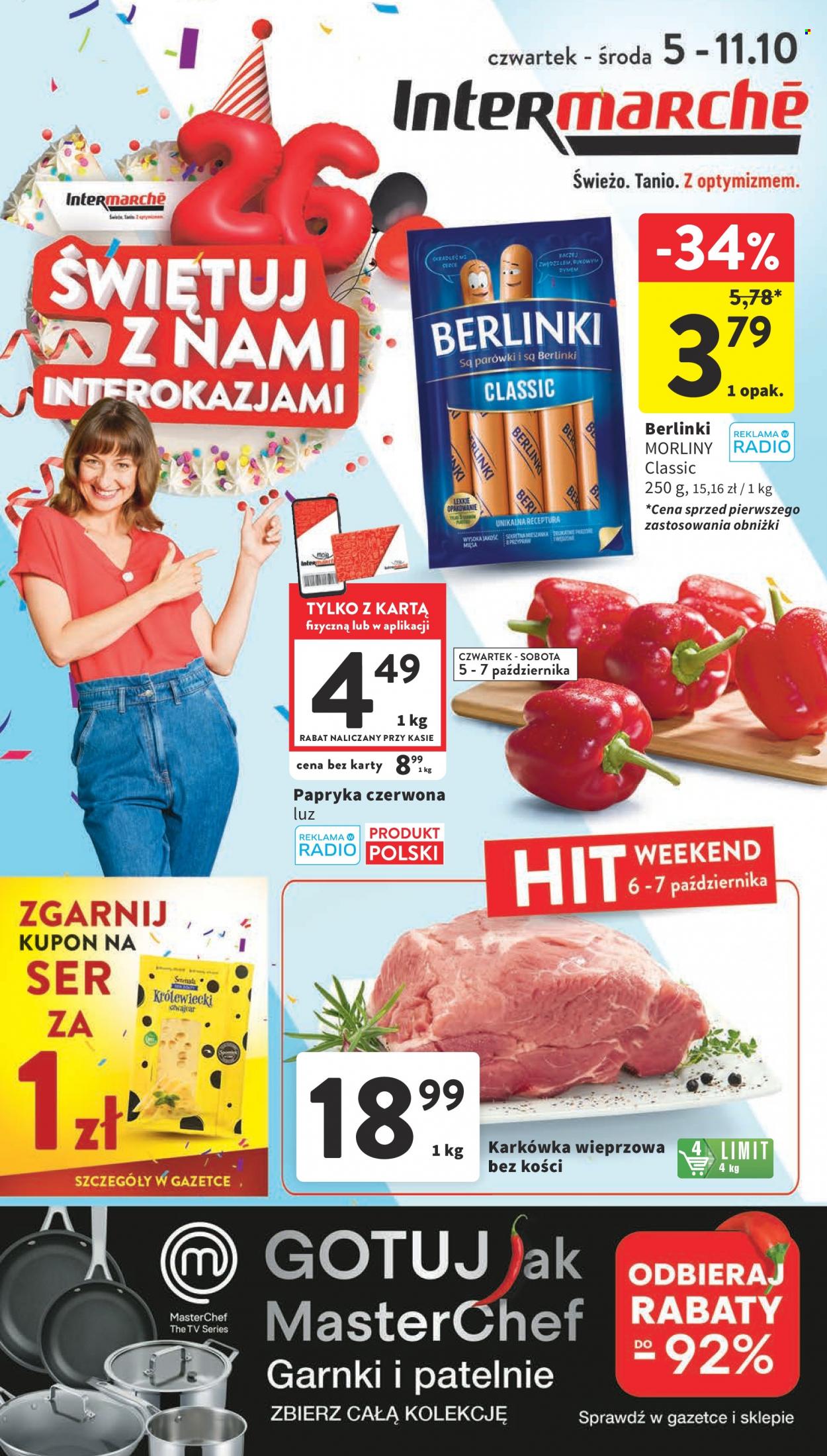 Gazetka Intermarché - 5.10.2023 - 11.10.2023. Strona 1
