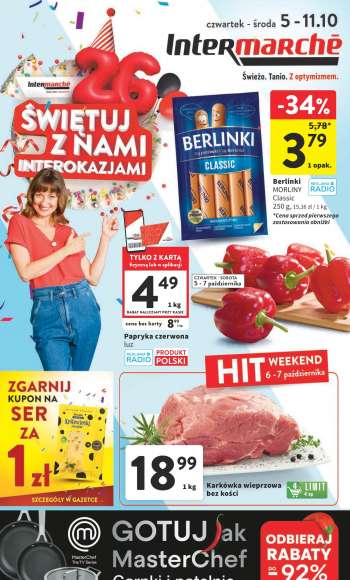 Leták Intermarché - 5.10.2023 - 11.11.2023.