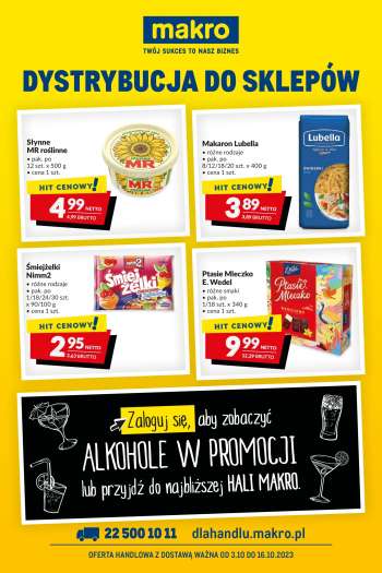 Gazetka Makro - 3.10.2023 - 16.10.2023.