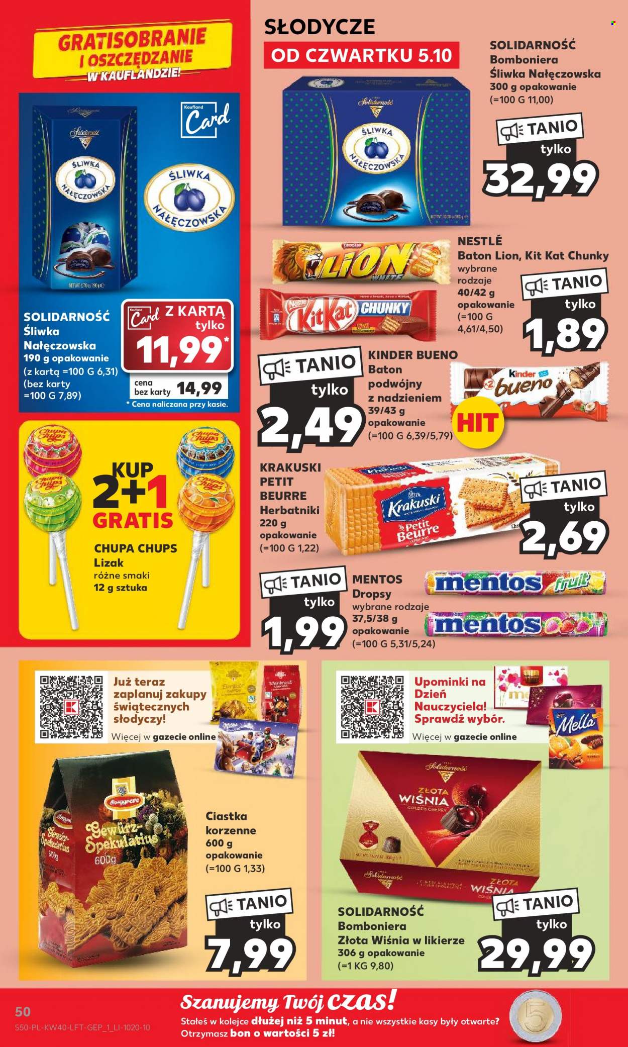 Gazetka Kaufland - 5.10.2023 - 11.10.2023. Strona 50