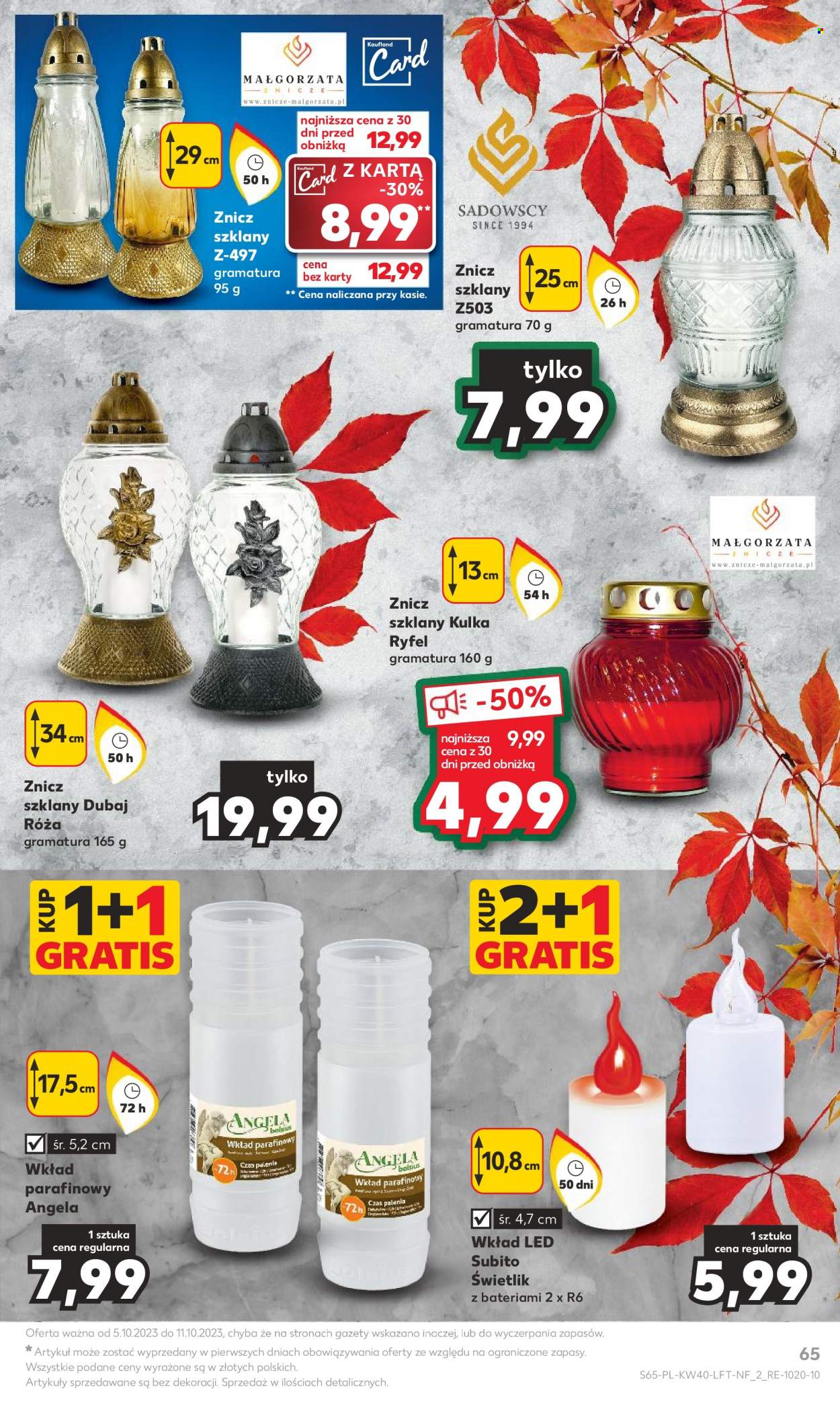 Gazetka Kaufland - 5.10.2023 - 11.10.2023. Strona 65
