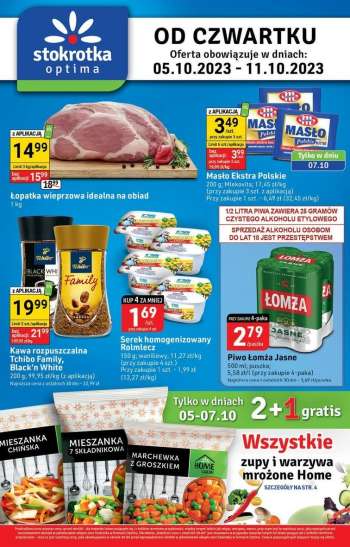 Gazetka Stokrotka Optima - 5.10.2023 - 11.10.2023.